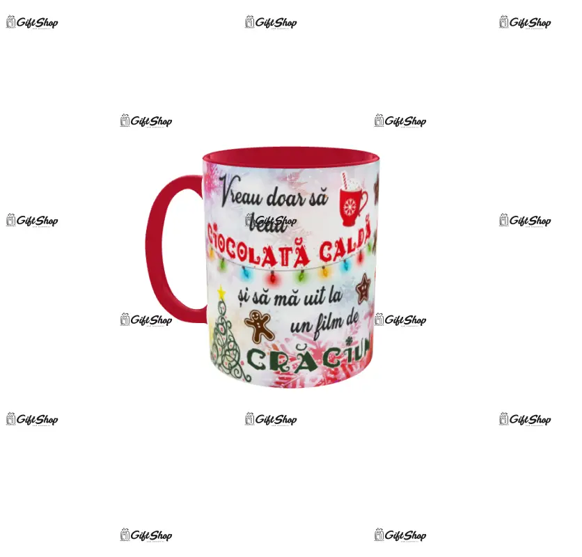 Vreau doar sa beau ciocolata calda, cana din ceramica, 330ml, model cgs1810